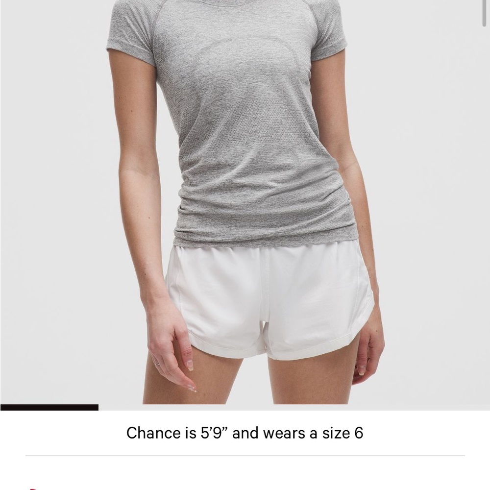 Lululemon athletica Women's Swiftly Tech Short Sleeve Shirt, Waist Length